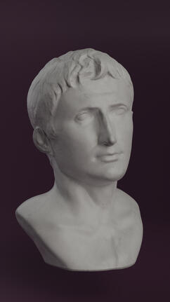 Reconstucción de la cabeza de Augusto